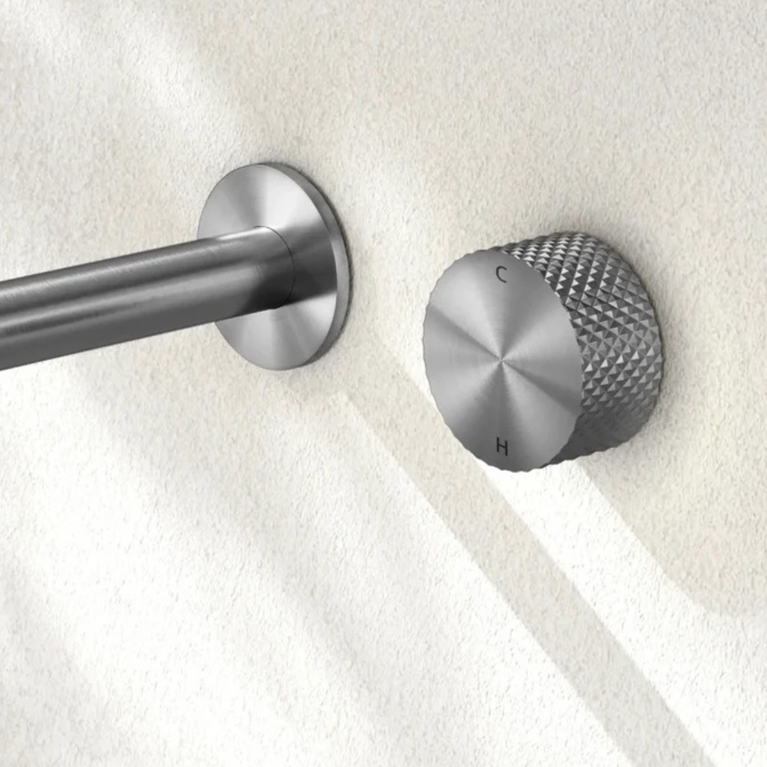 Robinet de lavabo encastré Valencia – Progressif - Graphite