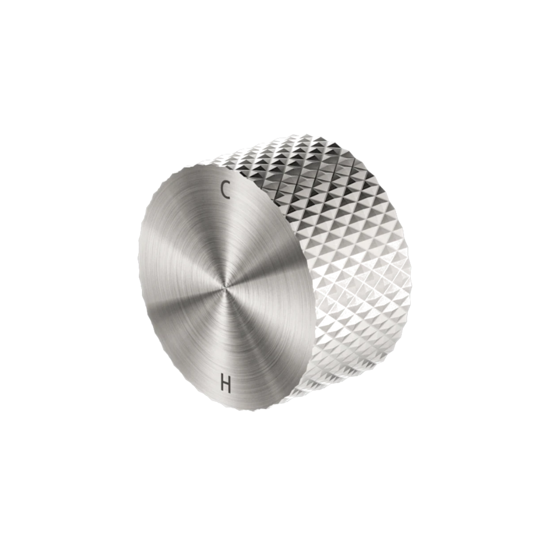 Robinet de lavabo encastré Valencia – 2 trous - Nickel brossé