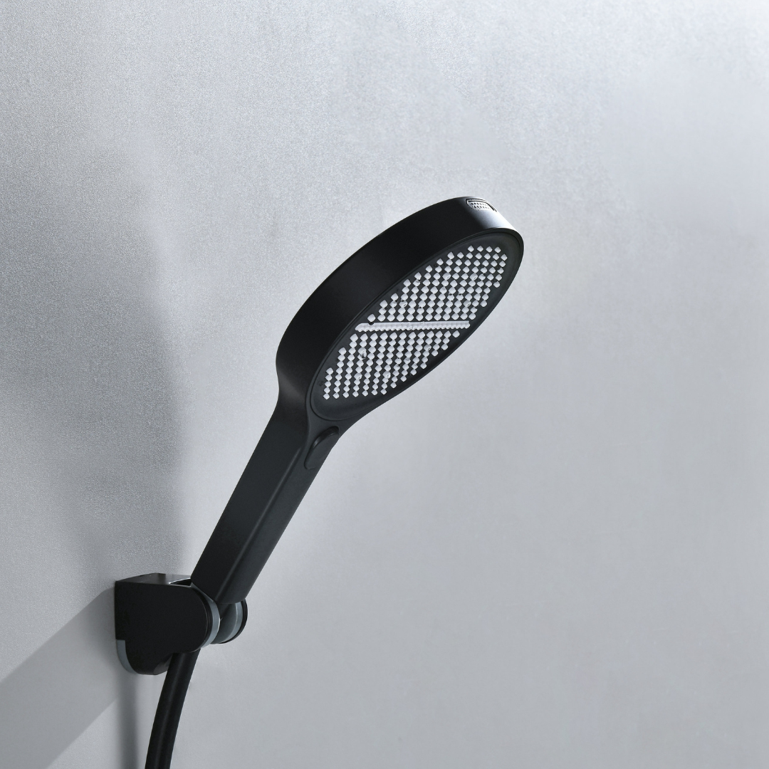 Douchepaneel Elena - LED - Digitaal display - Matte black