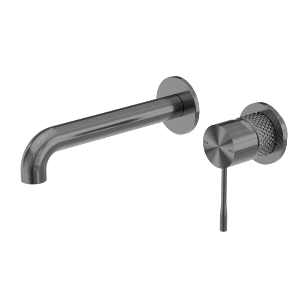 Robinet de lavabo encastré Valencia – Sans plaque arrière - Graphite