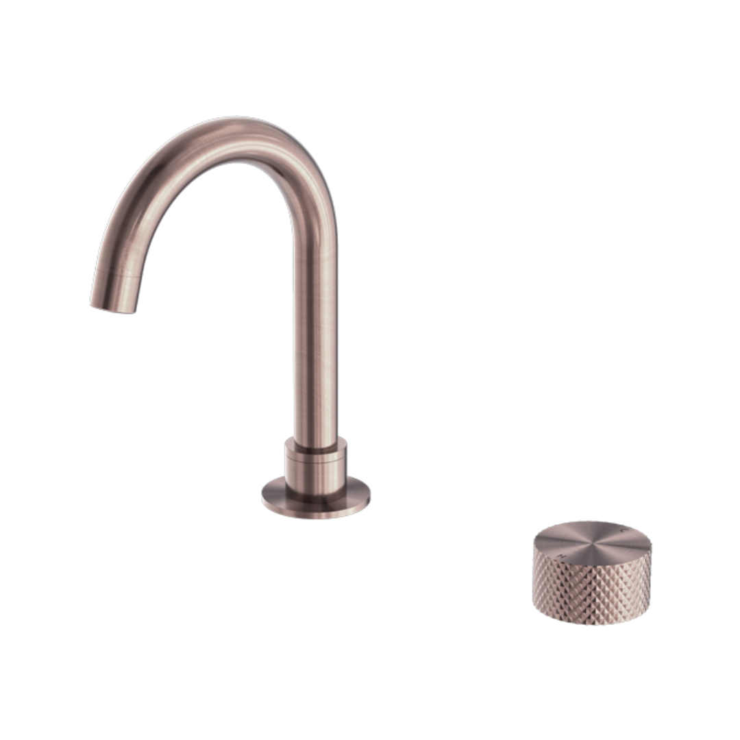 Robinet de lavabo encastré Valencia – 2 trous - Bronze brossé