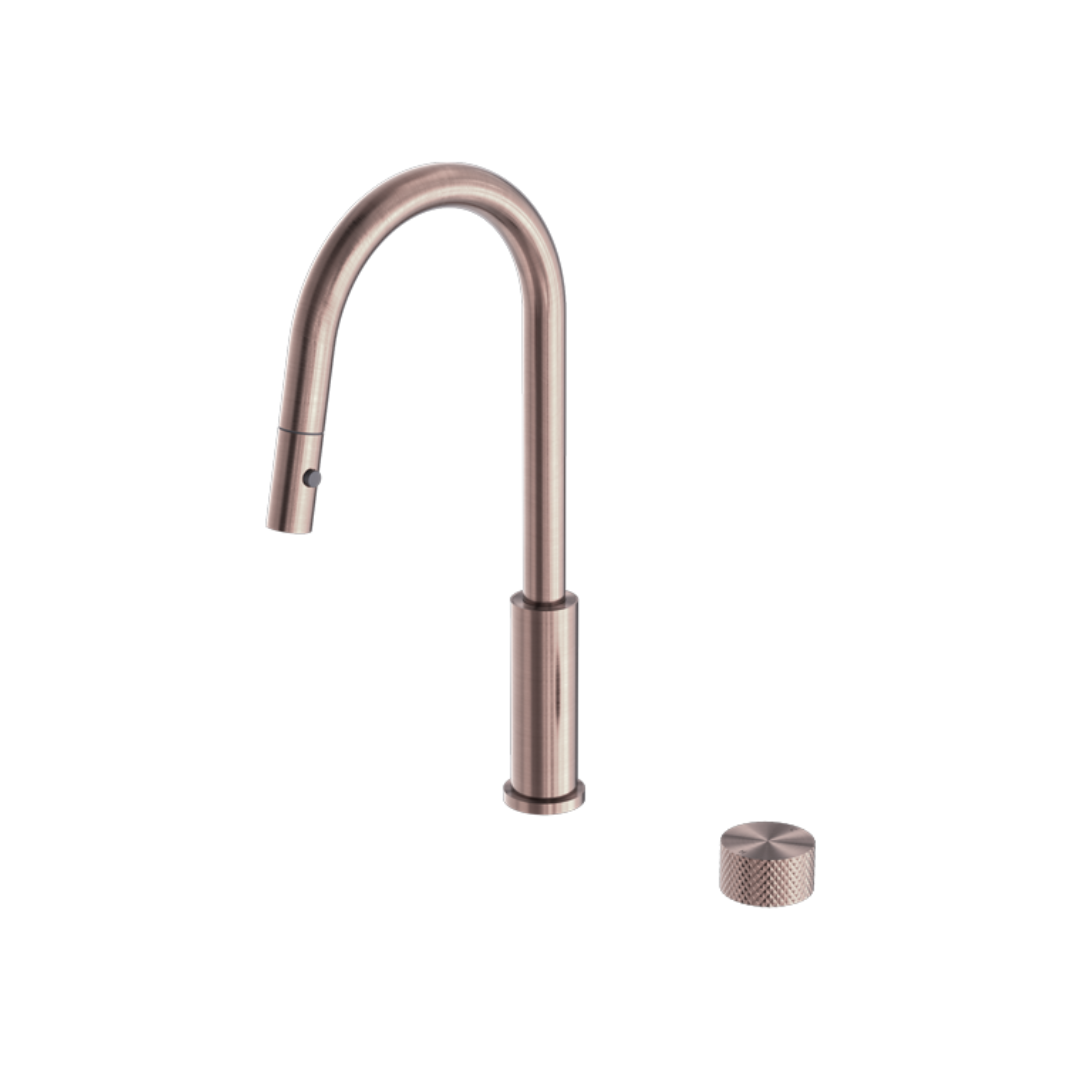 Robinet de cuisine Valencia – 2 trous – Bronze brossé