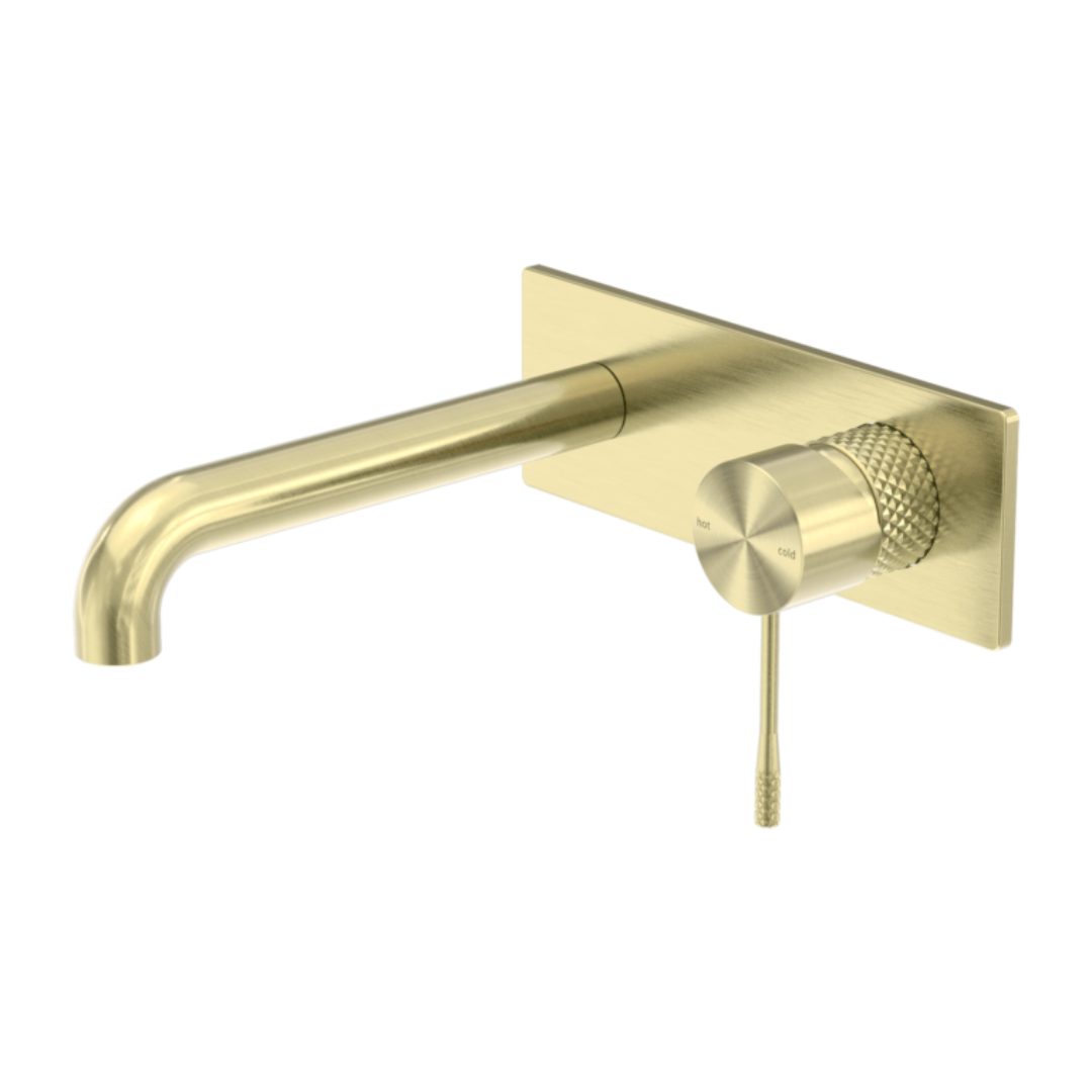 Robinet de lavabo encastré Valencia – Or brossé
