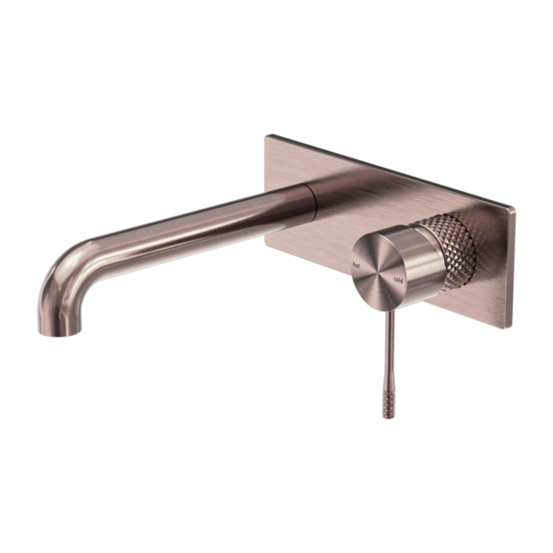 Robinet de lavabo encastré Valencia – Bronze brossé
