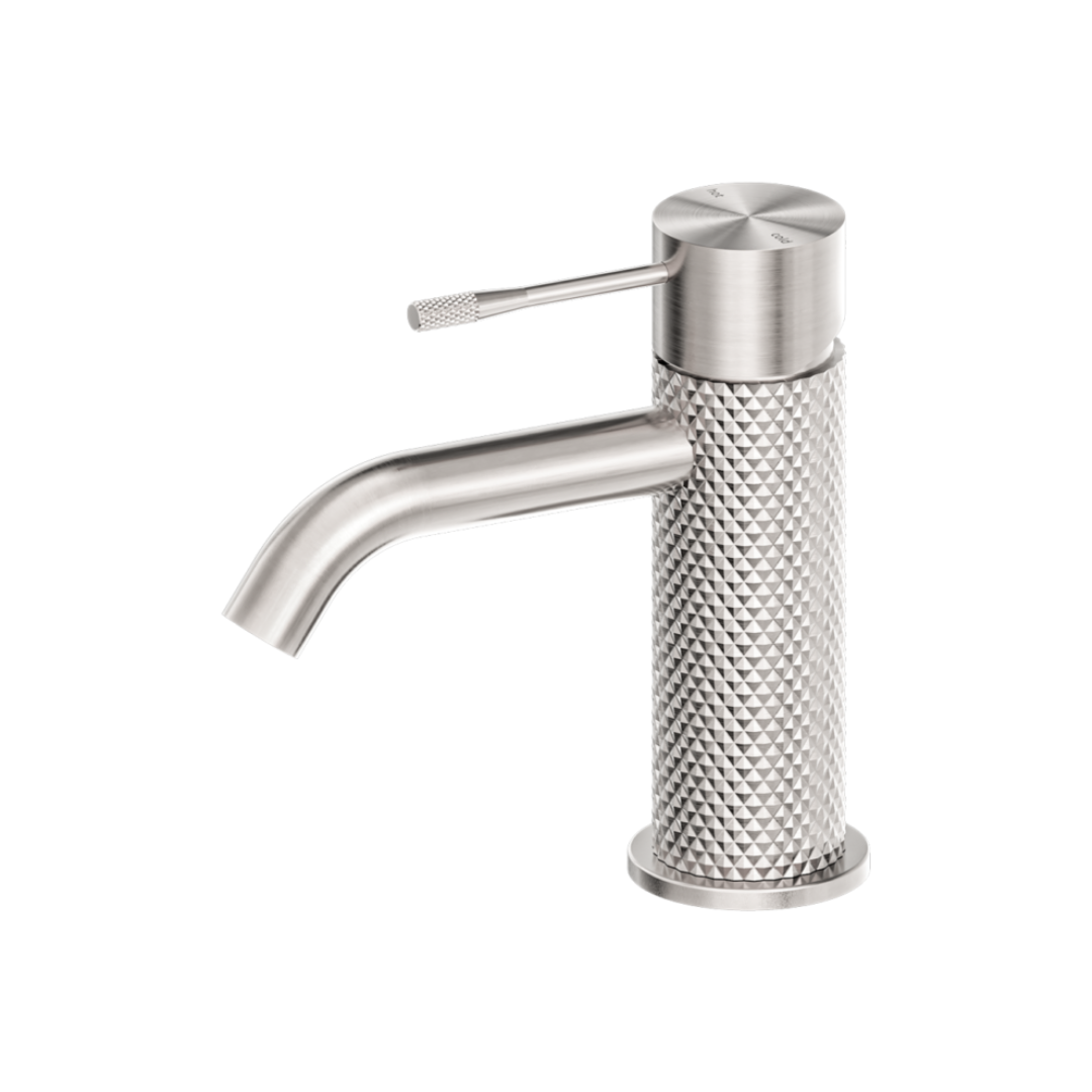 Opbouw de robinet de lavabo Valencia - 1 trou - Nickel brossé