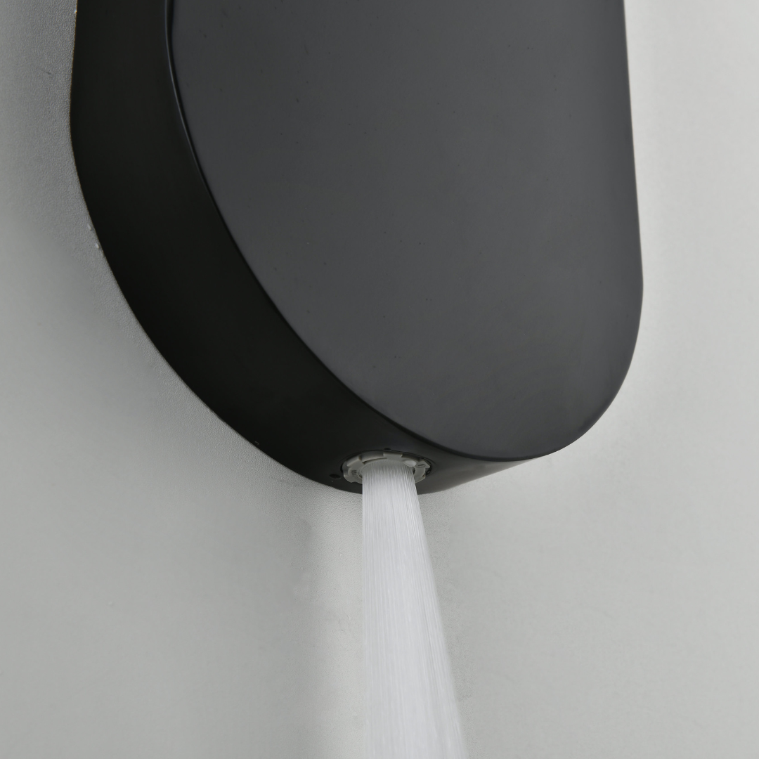 Douchepaneel Elena - LED - Digitaal display - Matte black