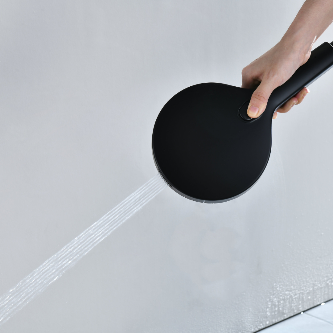 Douchepaneel Elena - LED - Digitaal display - Matte black