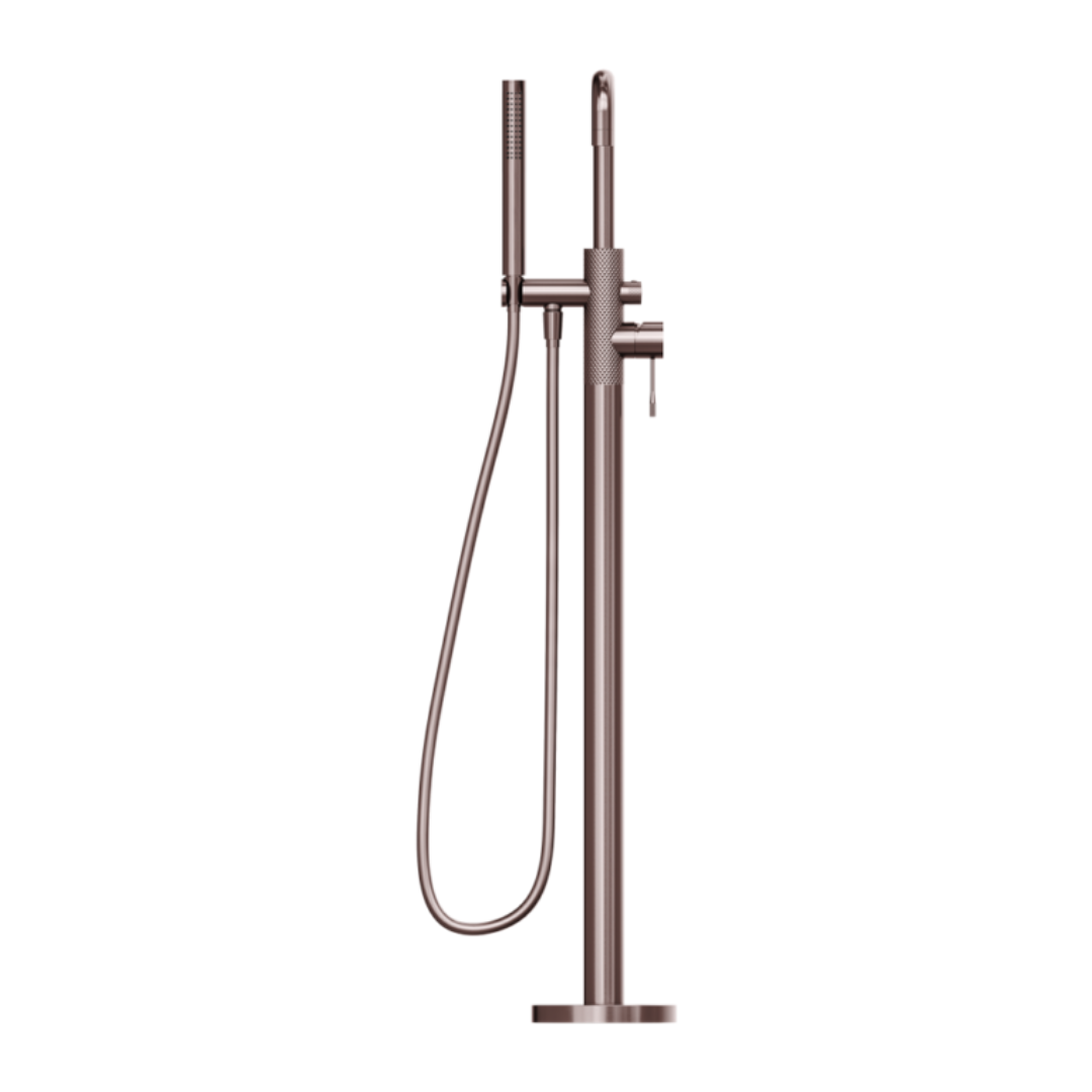 Robinet de baignoire indépendant Valencia - Douche à main - Bronze brossé