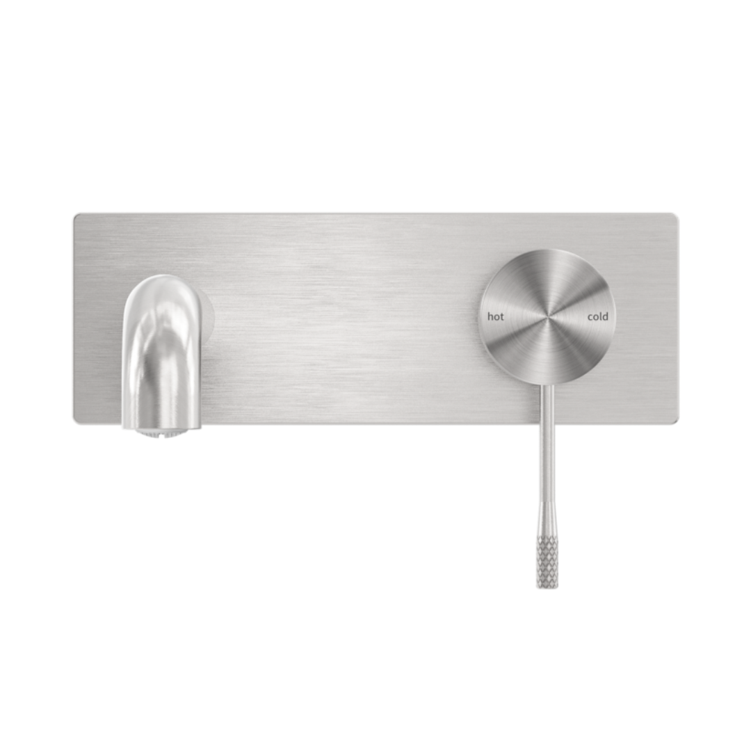 Robinet de lavabo encastré Valencia – Nickel brossé
