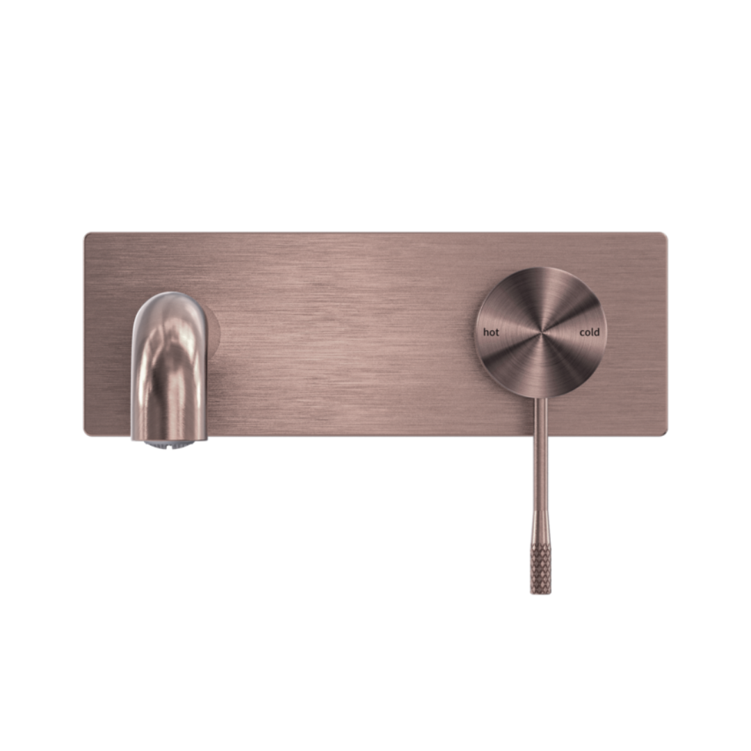 Robinet de lavabo encastré Valencia – Bronze brossé
