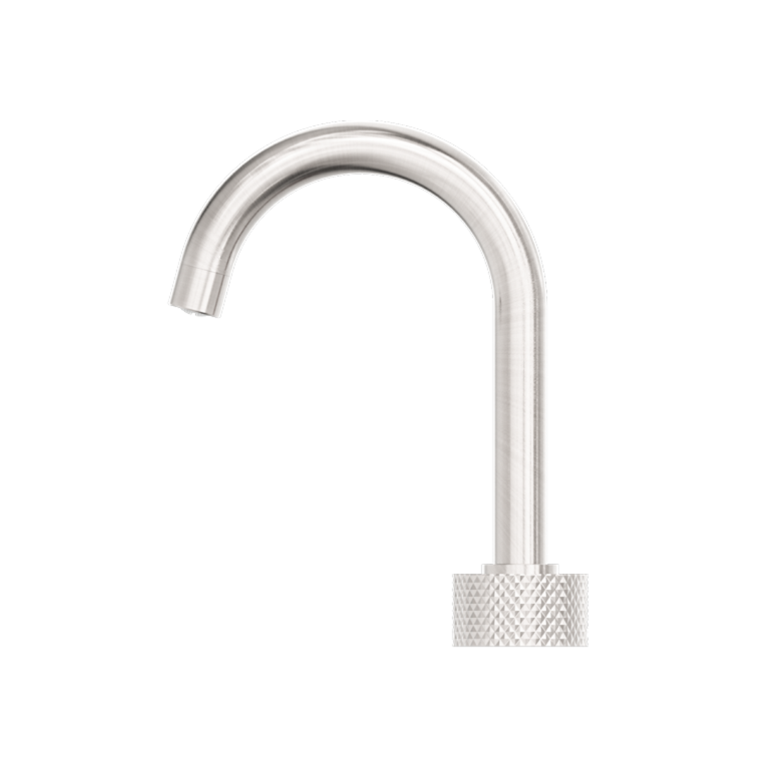Robinet de lavabo encastré Valencia – 2 trous - Nickel brossé