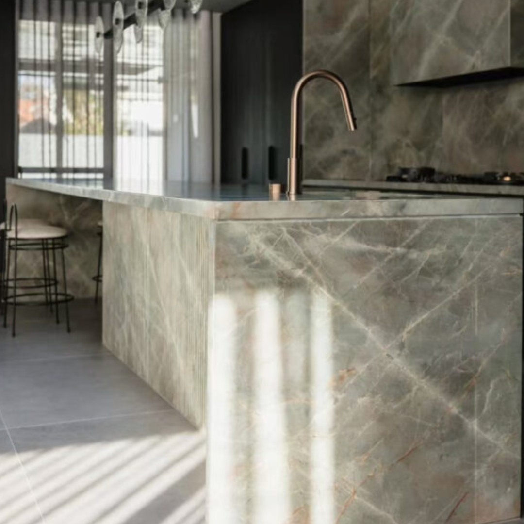 Robinet de cuisine Valencia – 2 trous – Bronze brossé