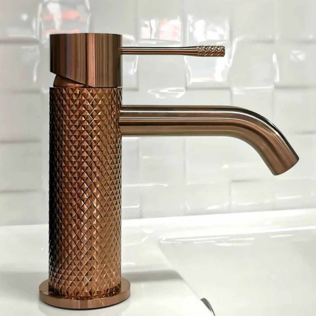 Opbouw de robinet de lavabo Valencia - 1 trou - Bronze brossé