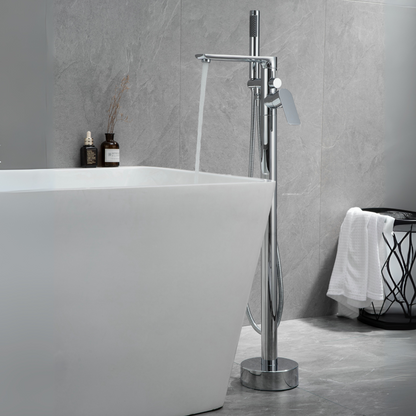 Robinet de baignoire indépendant Emilia - Chrome