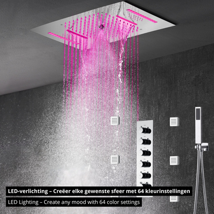 Robinet de lavabo haut Angelica - Noir mat