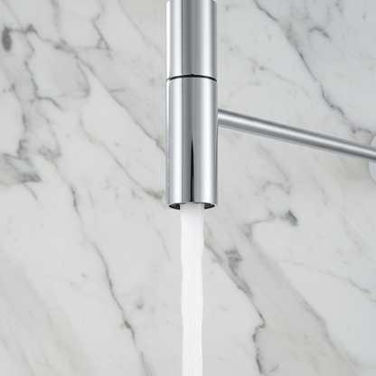 Semi-professionele Keukenkraan Angelica – Uittrekbare Uitloop – Chrome - 52.9 × 24.9 × 5.5 cm