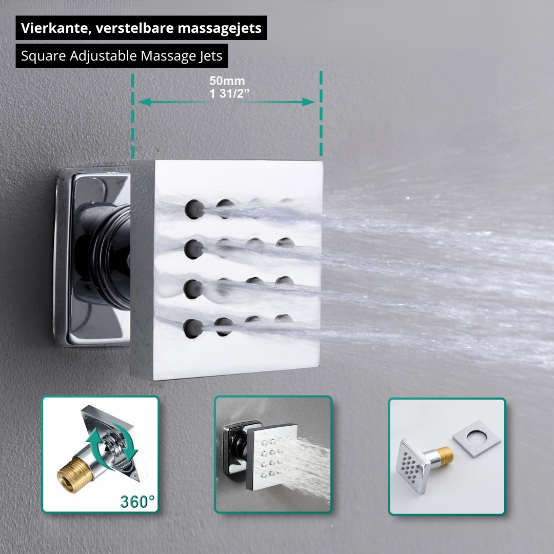 Robinet de lavabo haut Angelica - Noir mat