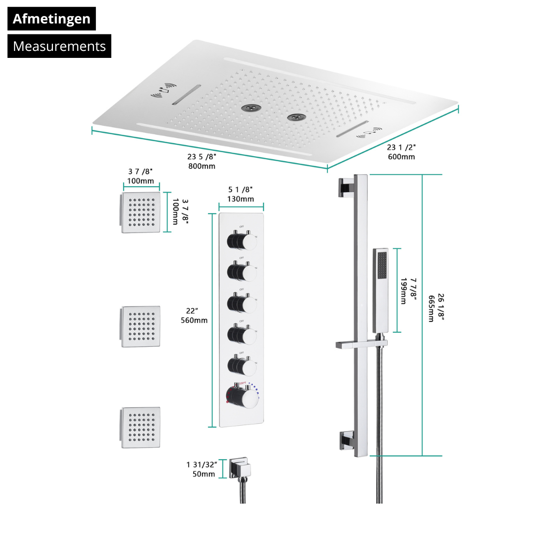 Robinet de lavabo haut Angelica - Noir mat