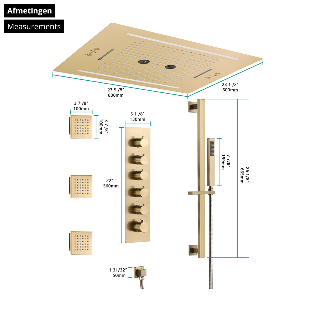 Robinet de lavabo haut Angelica - Noir mat