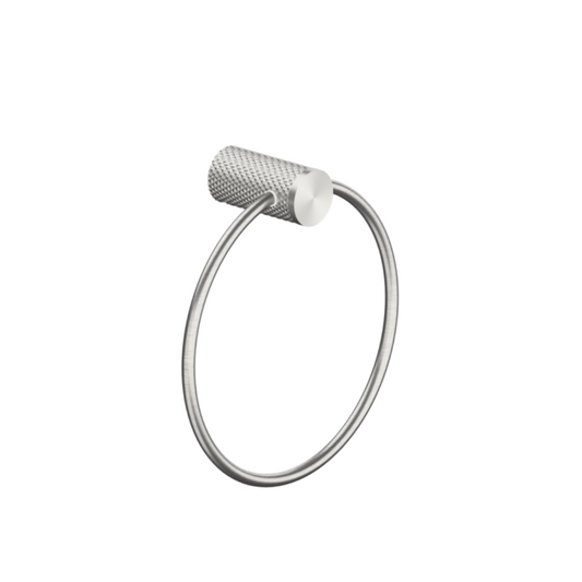Handdoekring Valencia - Brushed nickel