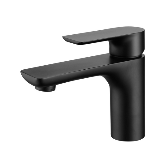 Robinet de baignoire indépendant Lisandro – Sortie d'eau en cascade – Nickel brossé