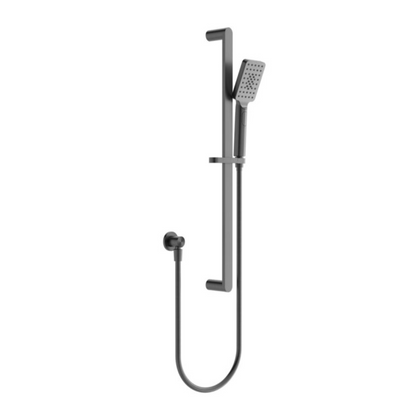 Douche à main avec barre coulissante Portofino – Gris métal gun