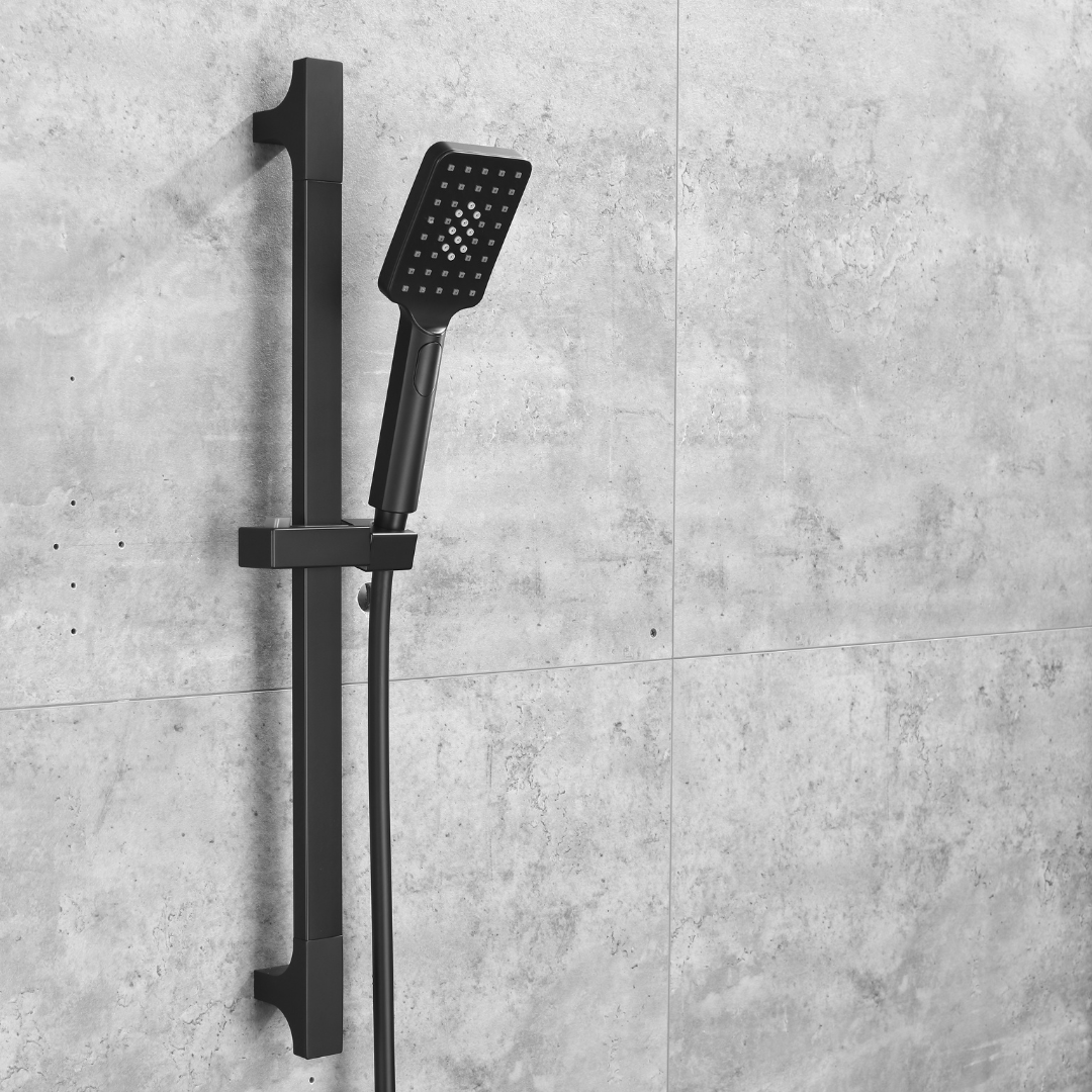 Inbouw Regendoucheset - Bruno - Black