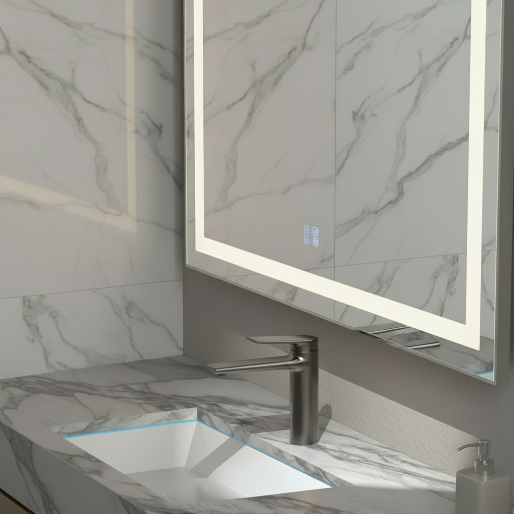 Opbouw wastafelkraan Diego  – Gunmetal grey - 15 × 13,7 × 4,4 cm