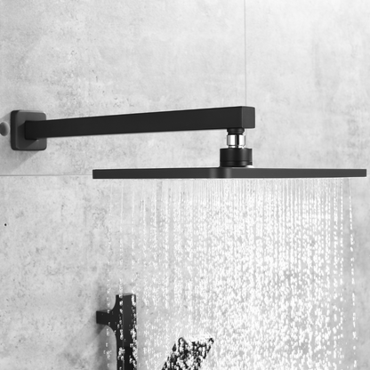 Inbouw Regendoucheset - Bruno - Black