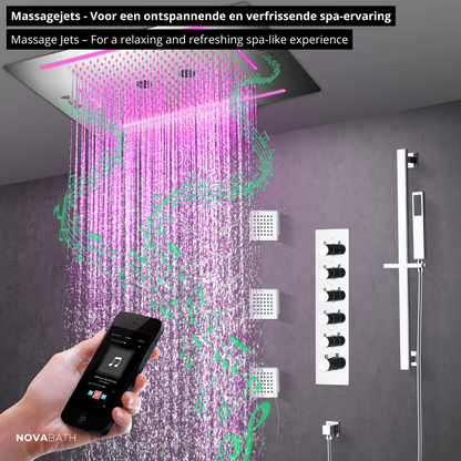 Robinet de lavabo haut Angelica - Noir mat