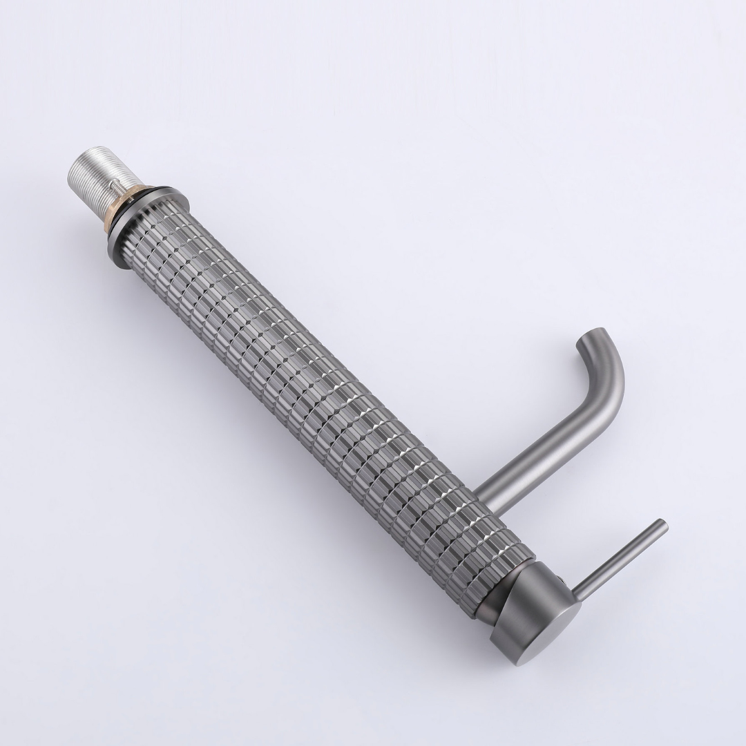 Robinet de lavabo haut Angelica - Gris gunmetal