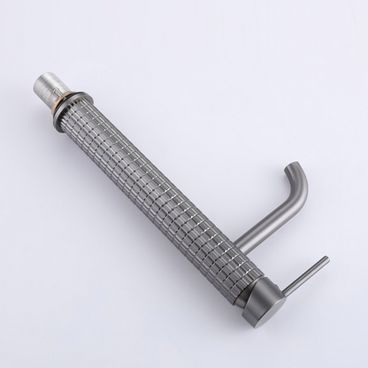 Robinet de lavabo haut Angelica - Gris gunmetal