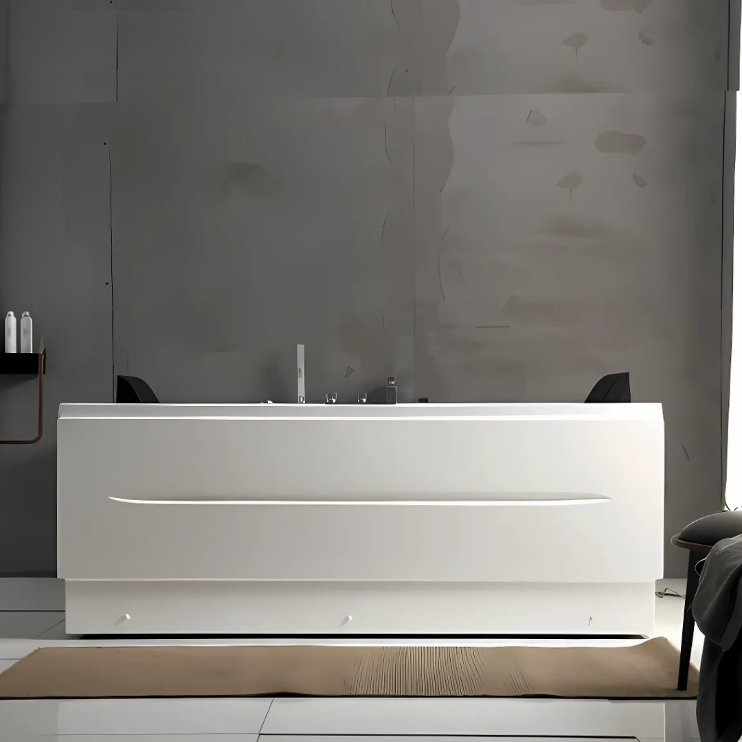 Opbouw Massagebad – Dubaï – Glans Blanc – 160x110x60 cm