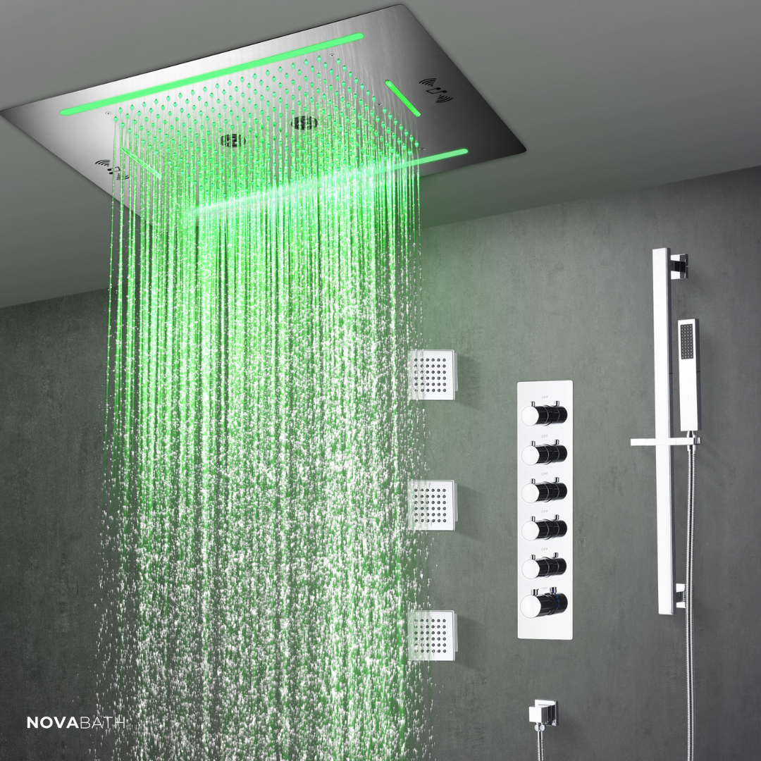 Robinet de lavabo haut Angelica - Noir mat