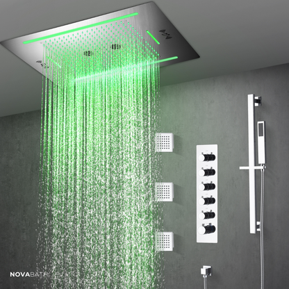 Robinet de lavabo haut Angelica - Noir mat