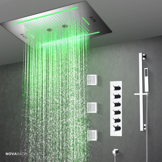Robinet de lavabo haut Angelica - Noir mat