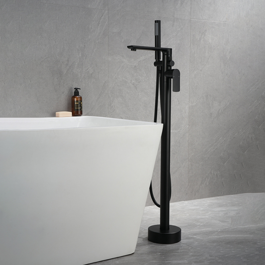 Robinet de baignoire indépendant Emilia - Noir mat