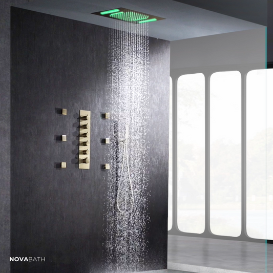 Robinet de lavabo haut Angelica - Noir mat