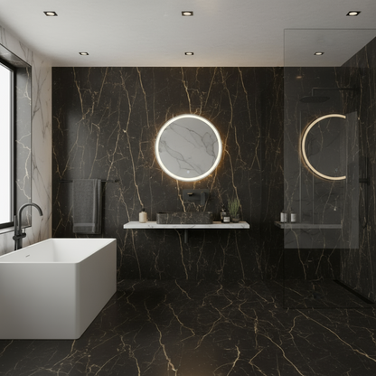 Inbouw wastafelkraan Diego  – Matte black - 22,5 × 11 × 20 cm