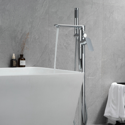 Robinet de baignoire indépendant Emilia - Chrome