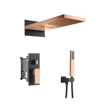 Robinet de lavabo haut Angelica - Noir mat