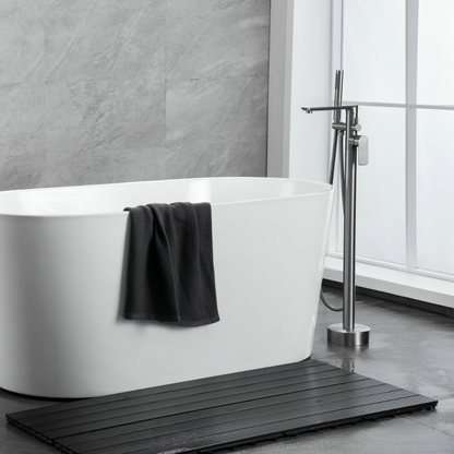 Robinet de baignoire indépendant Emilia - Gris gunmetal