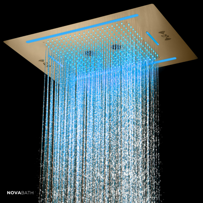 Robinet de lavabo haut Angelica - Noir mat
