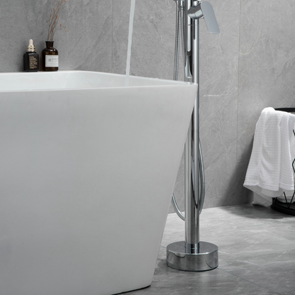 Robinet de baignoire indépendant Emilia - Chrome