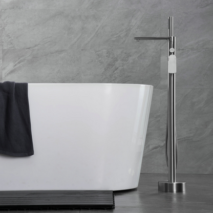Robinet de baignoire indépendant Emilia - Gris gunmetal