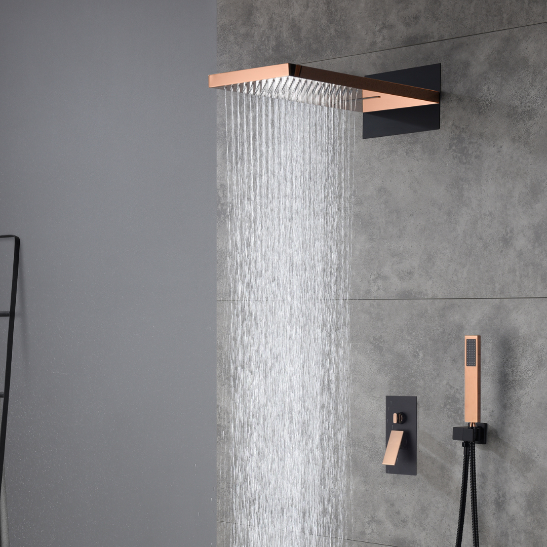 Robinet de lavabo haut Angelica - Noir mat
