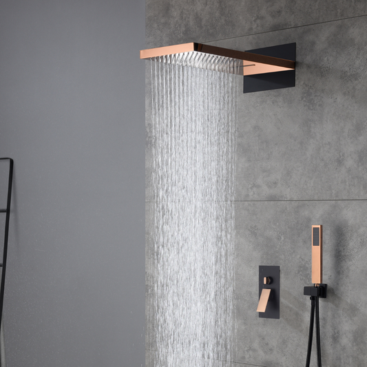 Robinet de lavabo haut Angelica - Noir mat