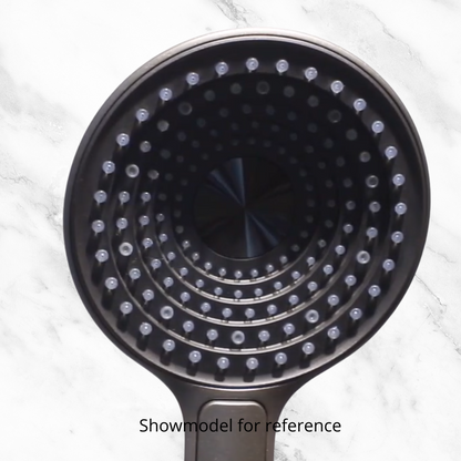 Ensemble de douche à effet pluie encastré Amalia - Or brossé