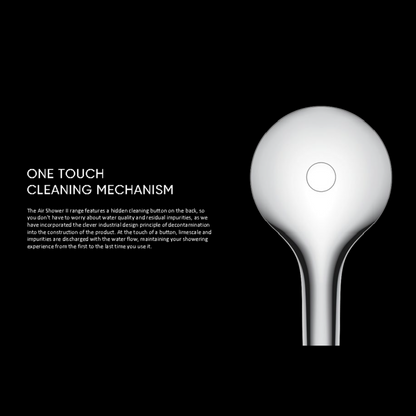 Regendoucheset Valencia – Brushed Nickel - Air shower II - Met inbouwmengkraan