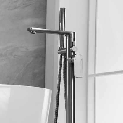 Robinet de baignoire indépendant Emilia - Gris gunmetal